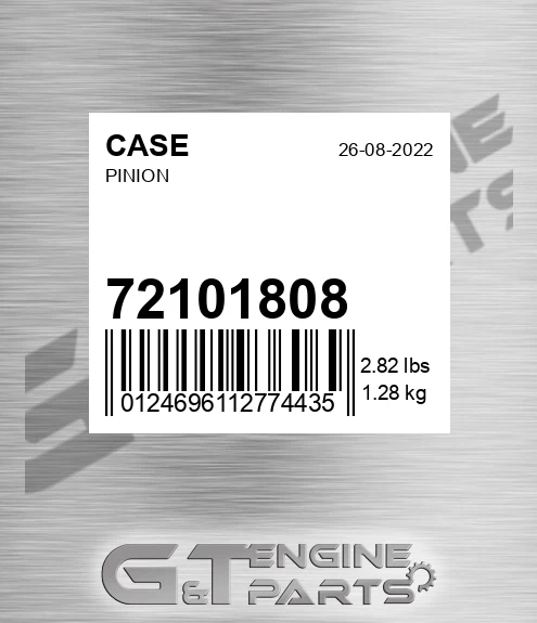 72101808 Pinion