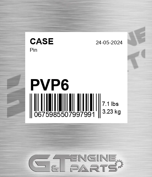 PVP6 CASE Pin