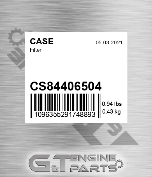 CS84406504 Filter