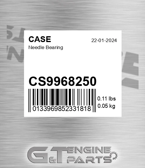 CS9968250 Needle Bearing