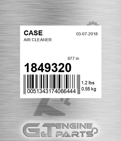 1849320 Air Cleaner