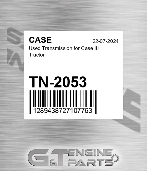 TN-2053 Used Transmission For Ih Tractor