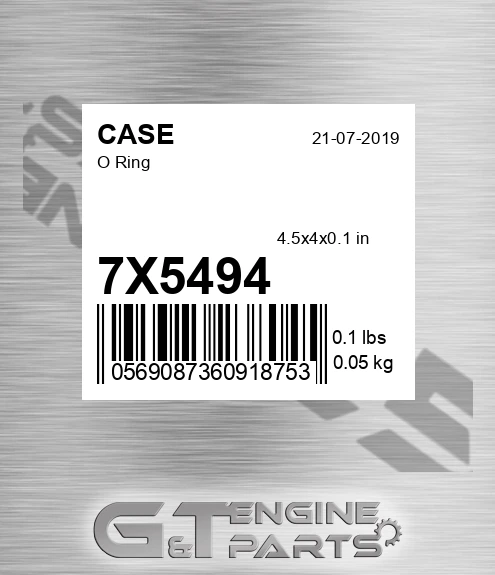7X5494 O Ring