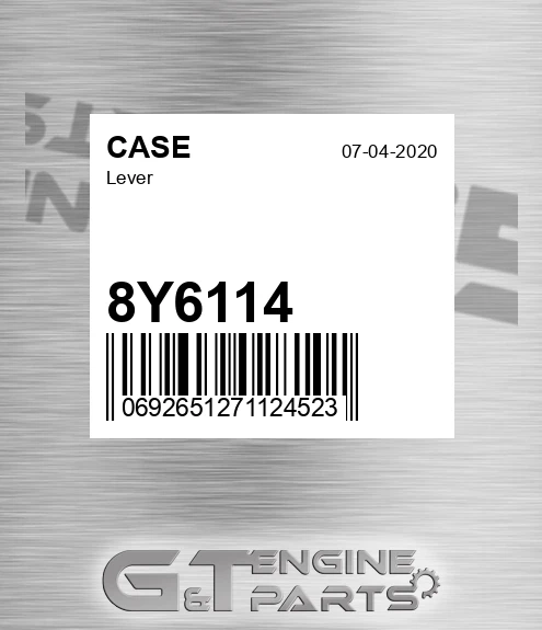 8Y6114 CASE Lever