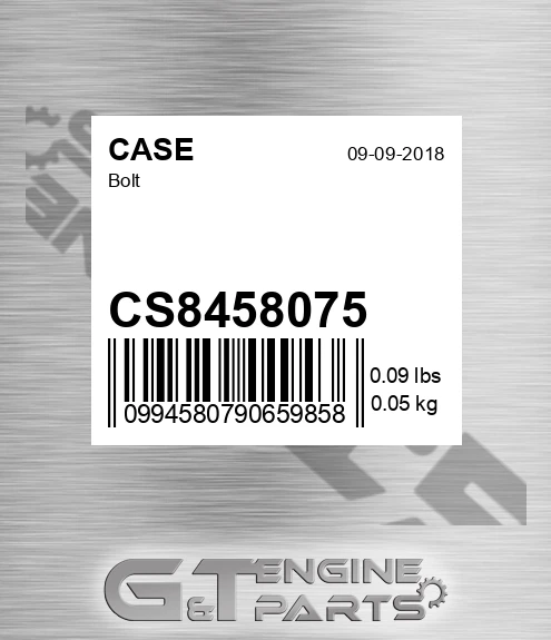 CS8458075 Bolt