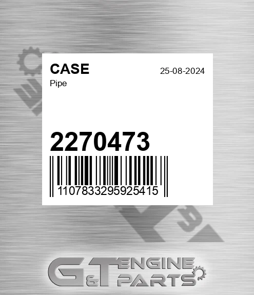 2270473 CASE Pipe