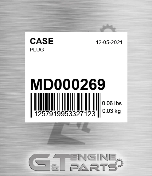 MD000269 Plug