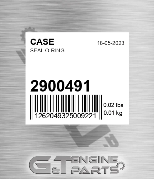 2900491 Seal O-ring