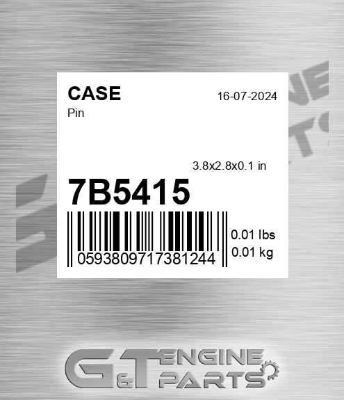 7B5415 Pin