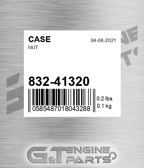 832-41320 Nut