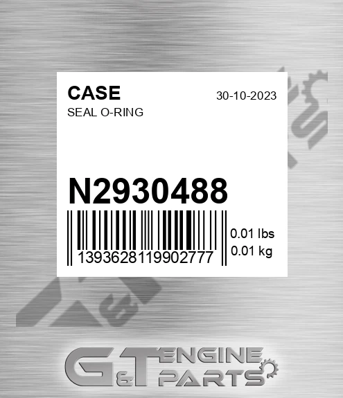 N2930488 Seal O-ring