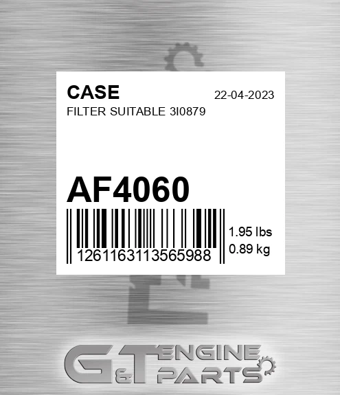 AF4060 Filter Suitable 3i0879