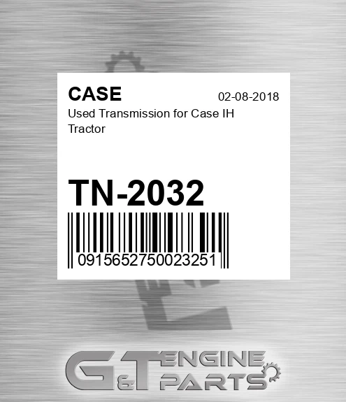TN-2032 Used Transmission For Ih Tractor