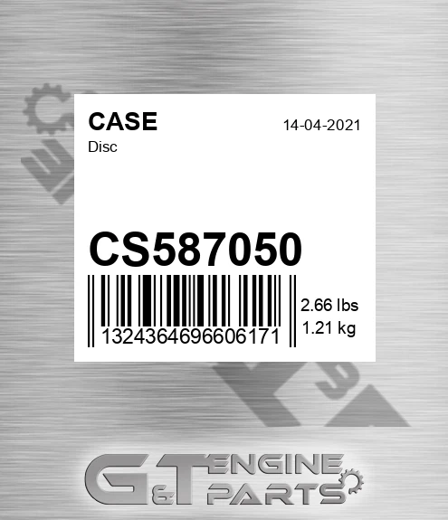 CS587050 Disc