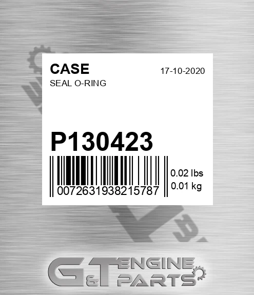 P130423 Seal O-ring