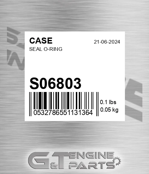 S06803 Seal O-ring
