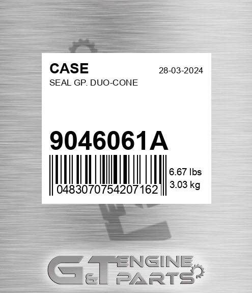 9046061A Seal Gp. Duo-cone