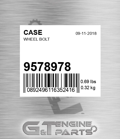 9578978 Wheel Bolt