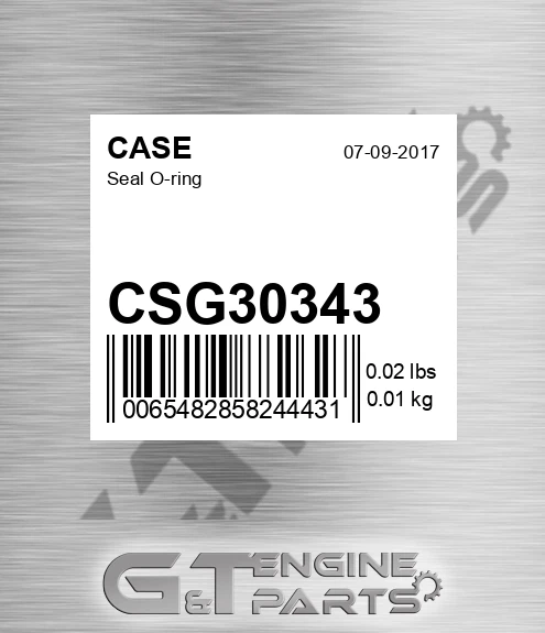CSG30343 Seal O-ring