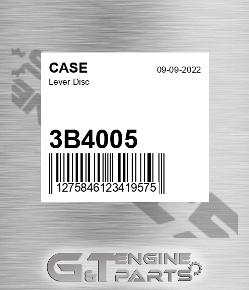 3B4005 Lever Disc