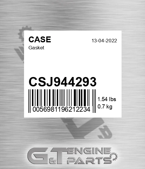 CSJ944293 Gasket