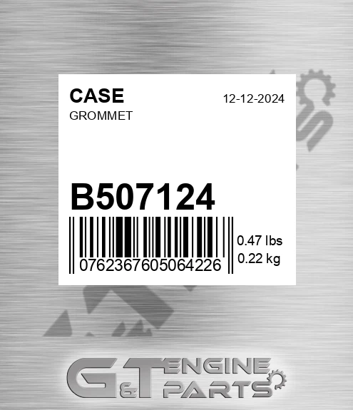 B507124 CASE Grommet