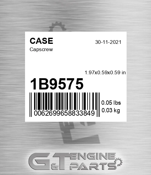 1B9575 Capscrew