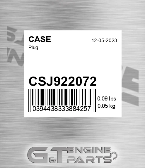 CSJ922072 Plug