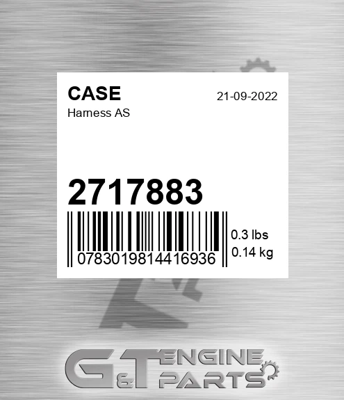 2717883 CASE Harness As