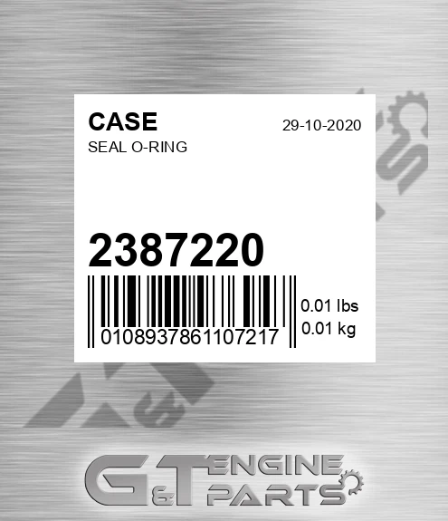 238-7220 Seal O-ring
