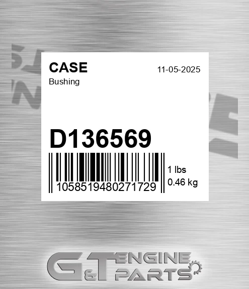 D136569 CASE Bushing