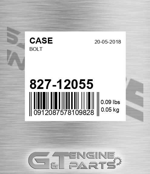 827-12055 Bolt