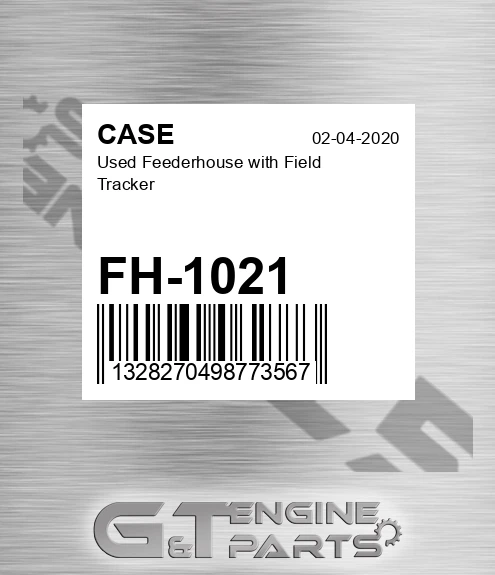 FH-1021 Used Feederhouse With Field Tracker