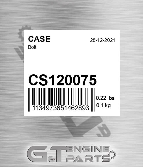 CS120075 Bolt