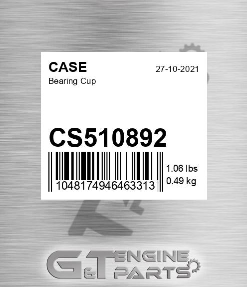 CS510892 Bearing Cup