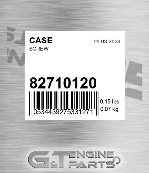 827-10120 Screw