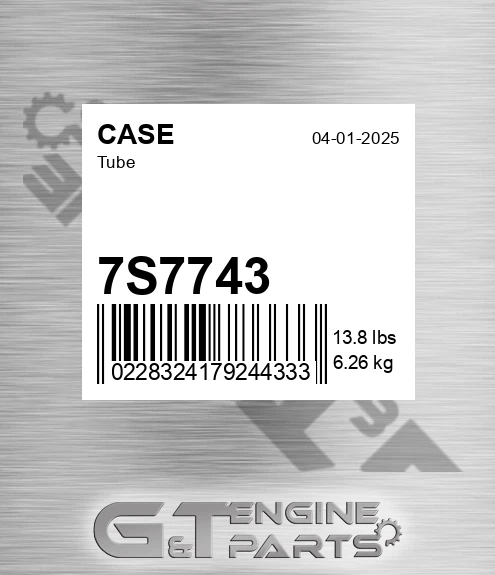 7S7743 Tube