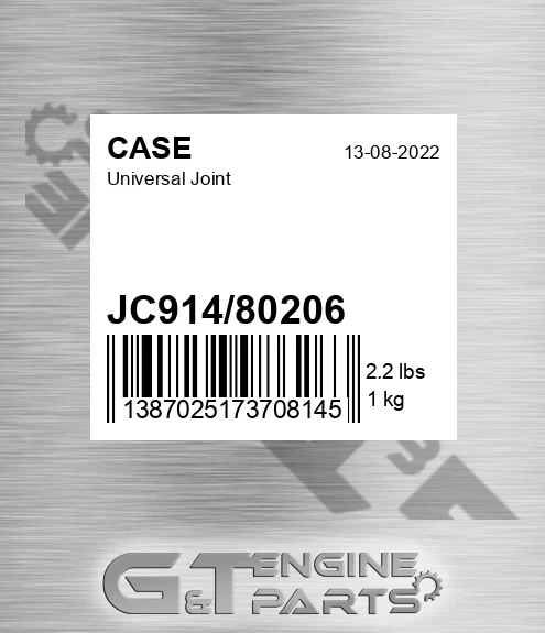 JC914/80206 Universal Joint