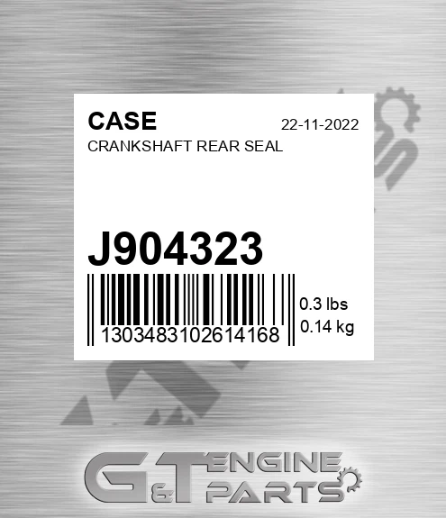 J904323 Crankshaft Rear Seal