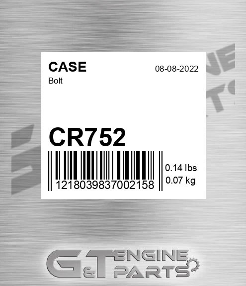 CR752 CASE Bolt