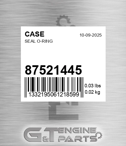 87521445 Seal O-ring