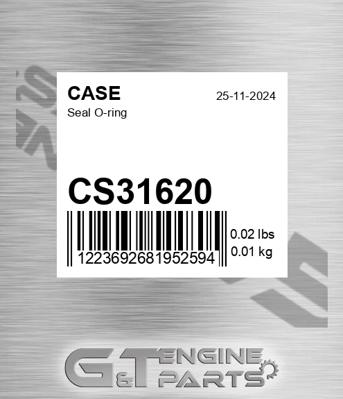 CS31620 Seal O-ring
