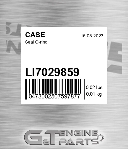 LI7029859 Seal O-ring