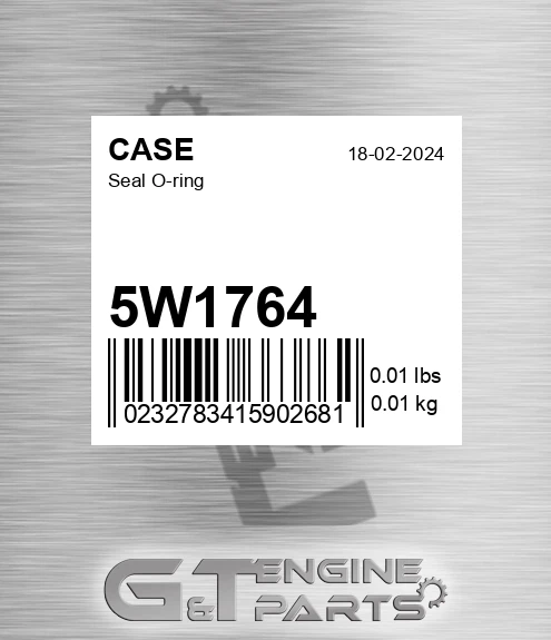 5W1764 Seal O-ring
