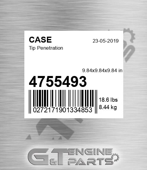4755493 CASE Tip Penetration