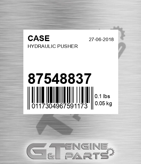 87548837 Hydraulic Pusher