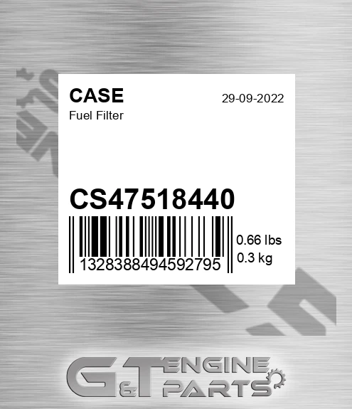 CS47518440 Fuel Filter