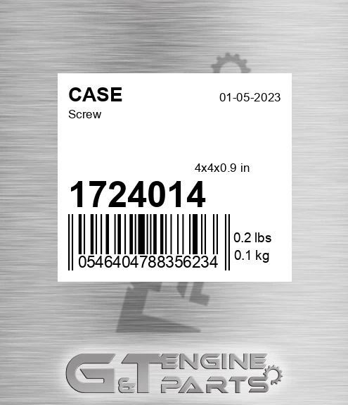 1724014 CASE Screw