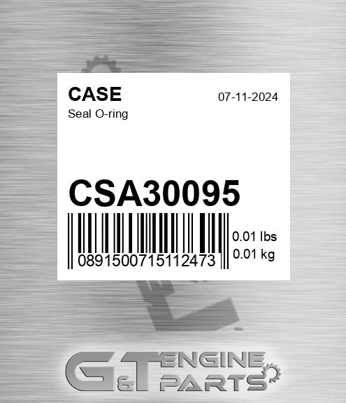 CSA30095 Seal O-ring