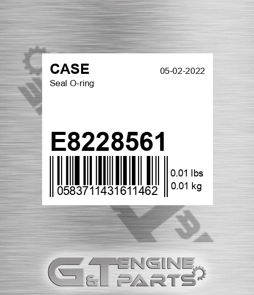 E8228561 Seal O-ring